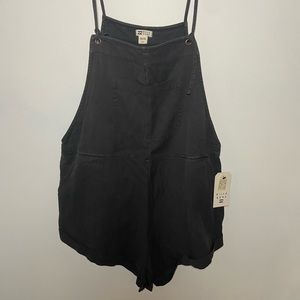 NWT grey billabong overall shorts